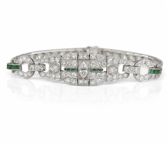 Art Deco Diamond Bracelet