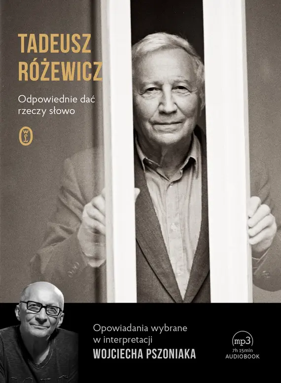 Audiobook with selected short stories by Tadeusz Różewicz