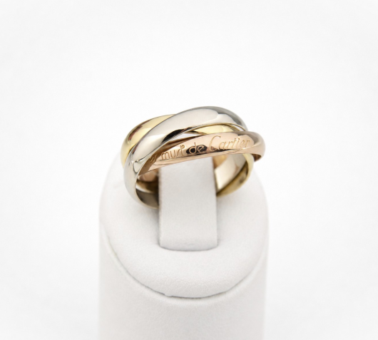Obrączka Cartier Trinity