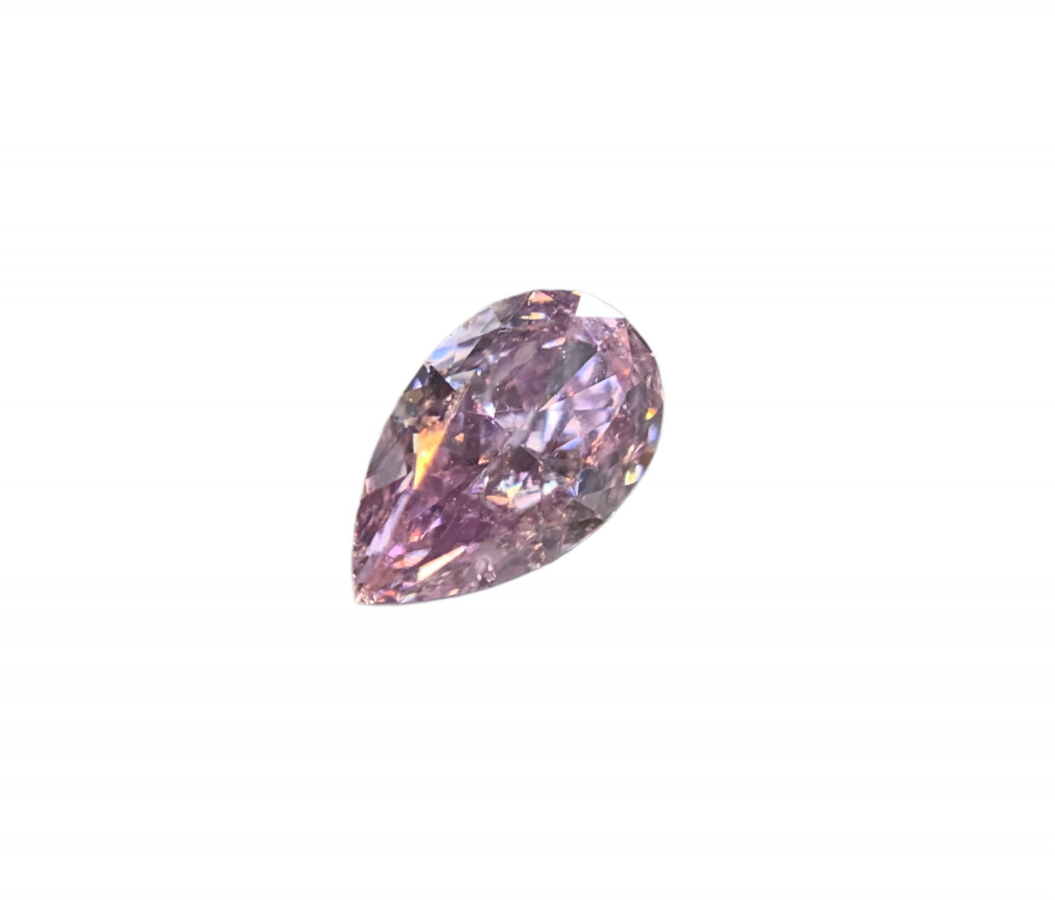 Naturalny diament Fancy Intense Pink-Purple 0,25 ct